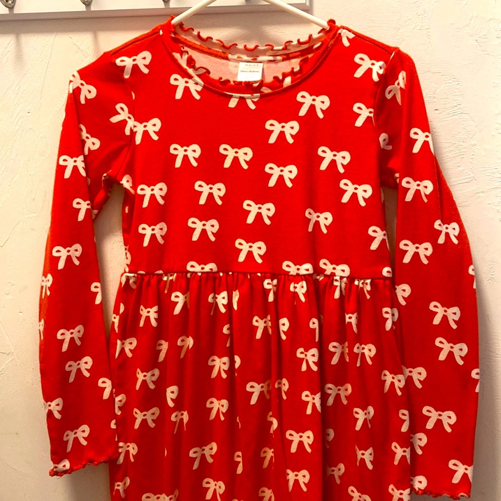 Hanna Andersson Christmas Dress, Girls size US 12